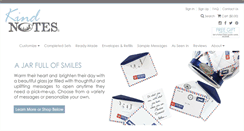 Desktop Screenshot of kindnotes.com